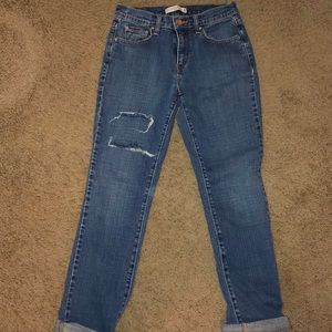 Vintage Cropped Levi’s Jeans